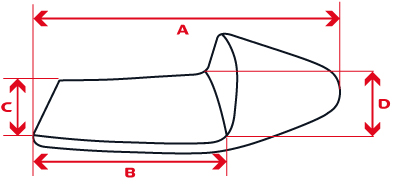 Schema Selle cafe Racer